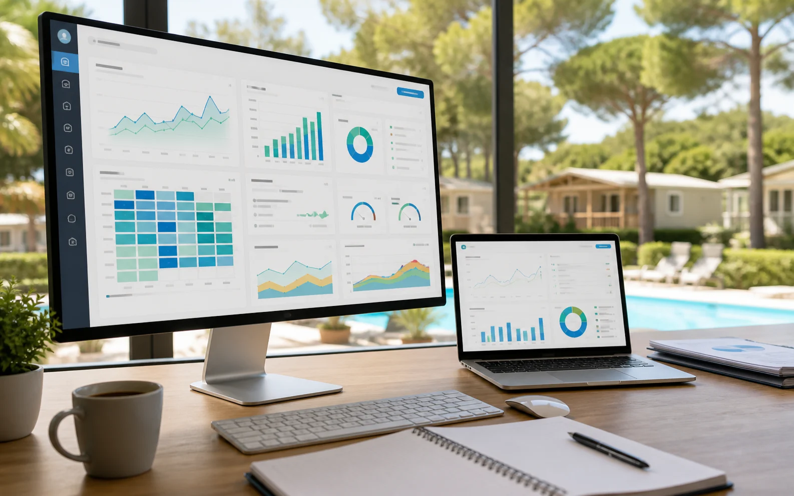 Dashboard statistiche e prezzi per campeggi Scidoo