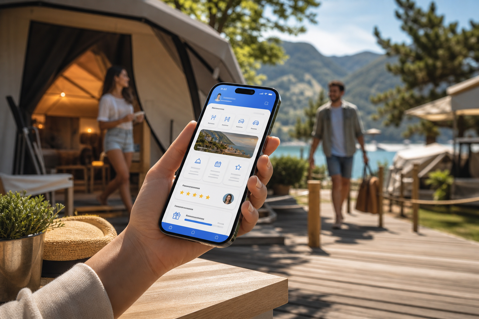 Guest journey di hotel, campeggi e B&B gestita con Scidoo CRM