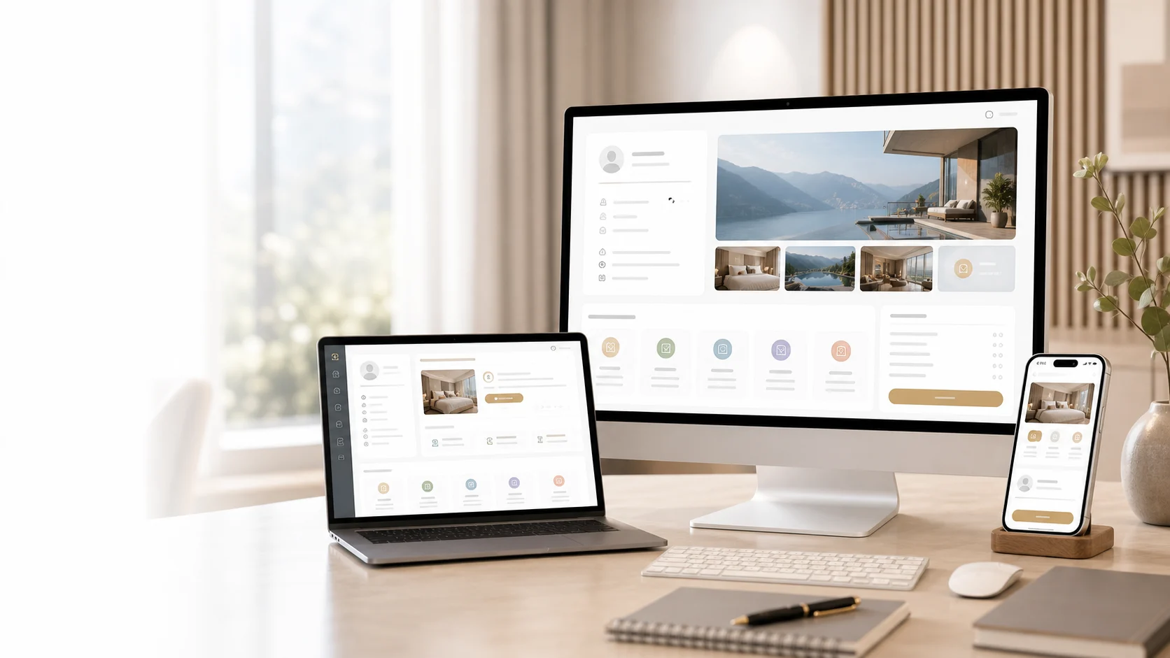 CRM hotel e preventivatore emozionale su dispositivi
