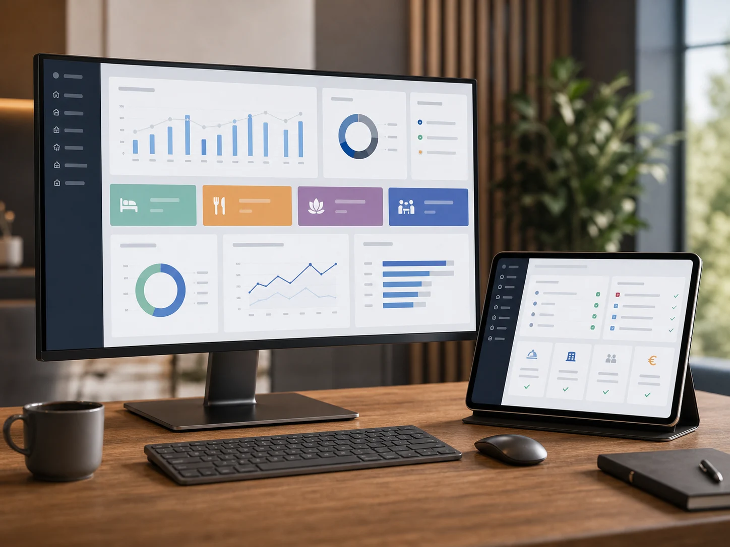 Monitora con report completi e personalizzabili