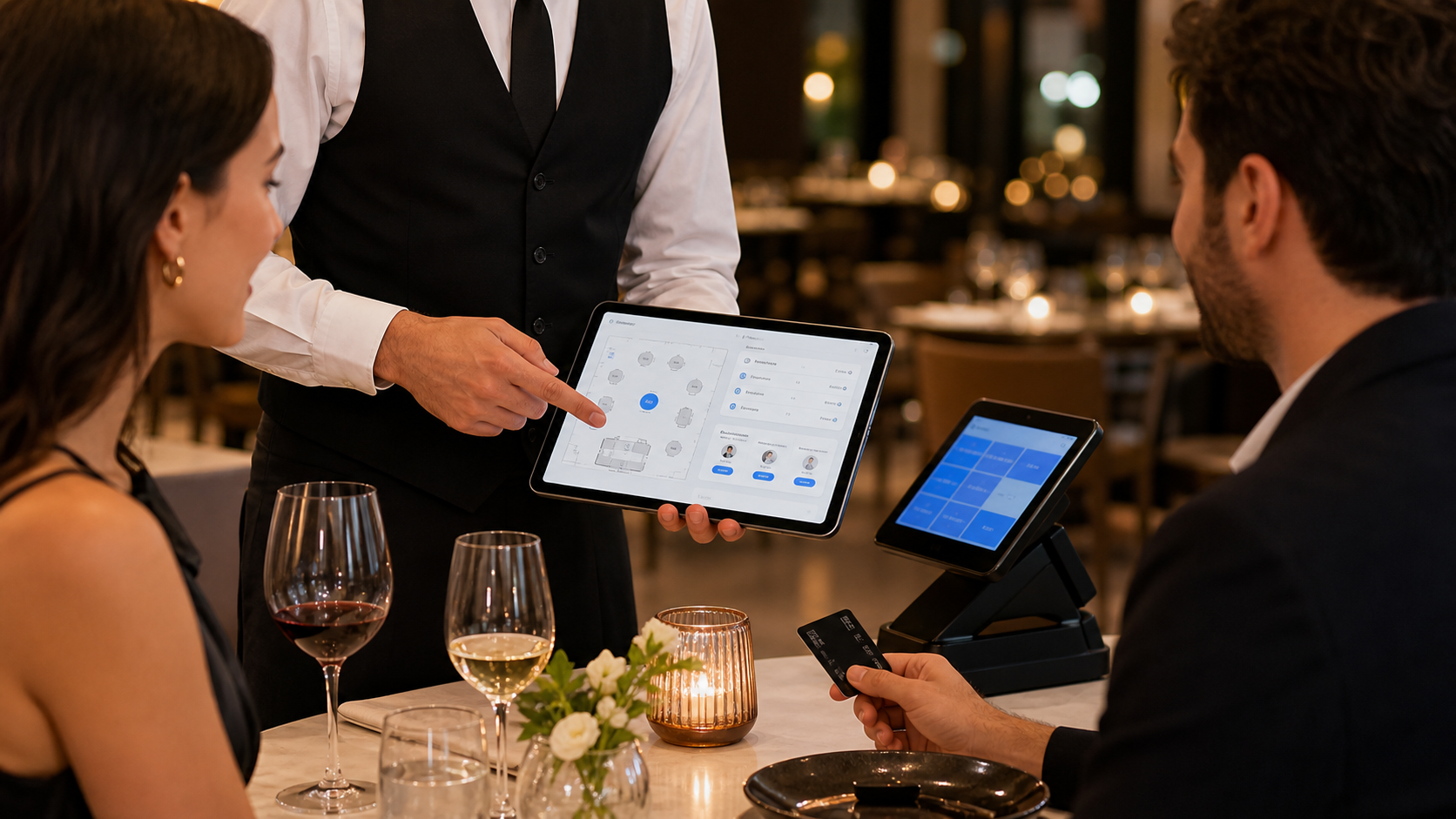 Pagamento al tavolo e conto diviso gestiti con Scidoo ristorante